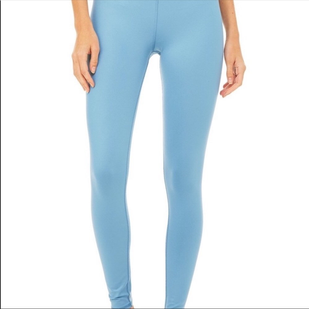 Alo Air Brush High Waisted legging - sky blue
